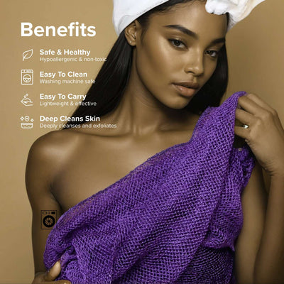 African Exfoliating Body Net Sponge