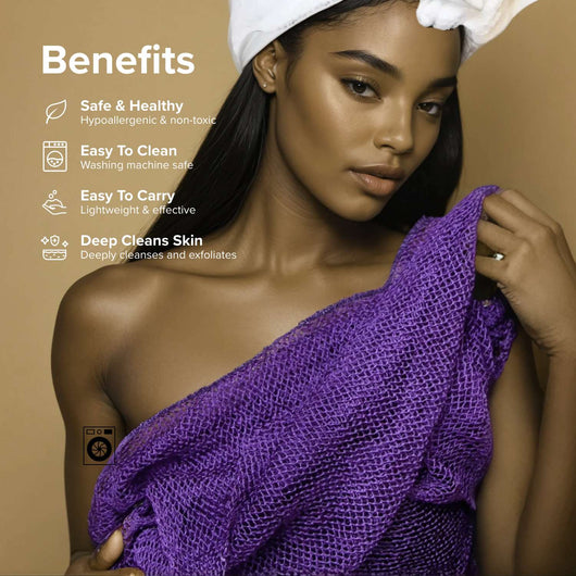African Exfoliating Body Net Sponge