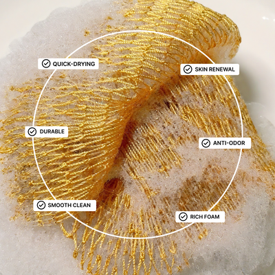 African Exfoliating Body Net Sponge
